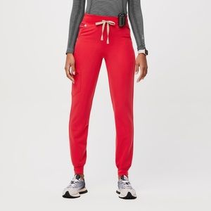 Figs Zamora Technical Scrub Pants in red- women’s size small